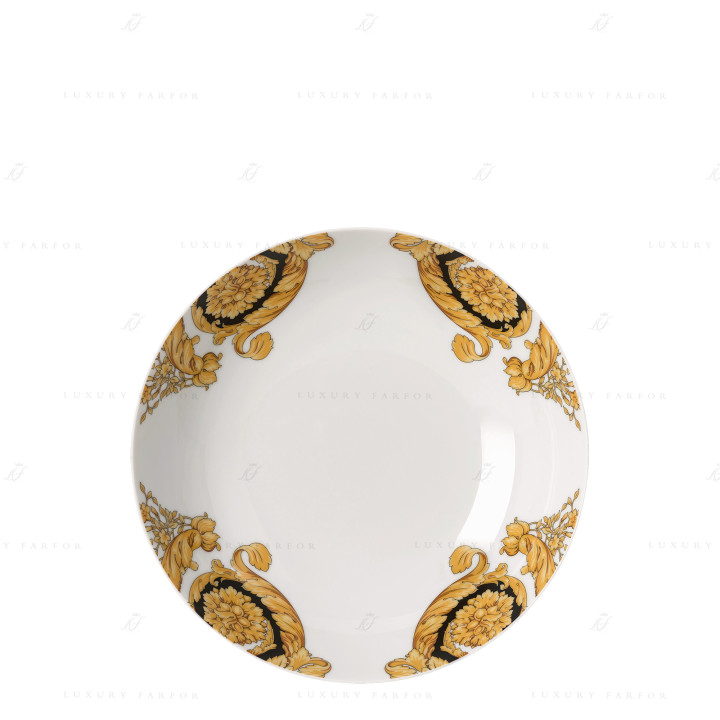 Тарелка суповая 22см коллекции Barocco 92 бренда Rosenthal Versace