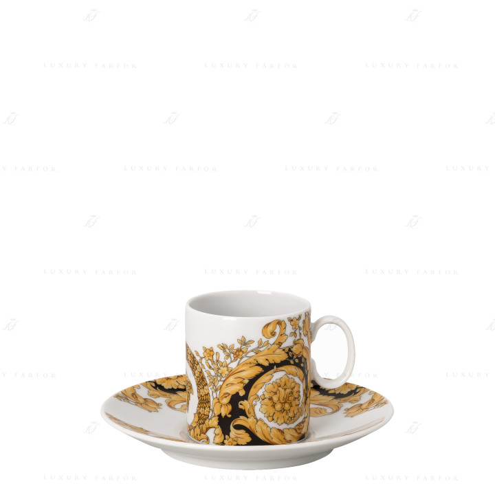 Чашка эспрессо с блюдцем 0,1л коллекции Barocco 92 бренда Rosenthal Versace