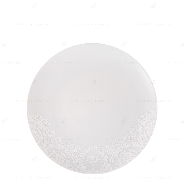 Тарелка главная 28см коллекции Barocco 92 Bianco бренда Rosenthal Versace