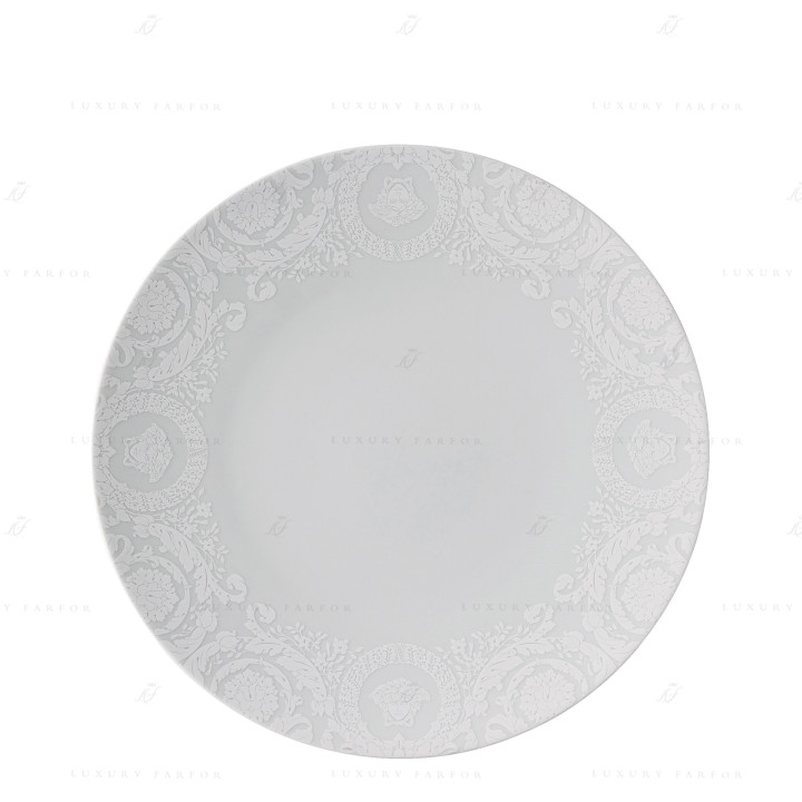 Тарелка подстановочная 33см коллекции Barocco 92 Bianco бренда Rosenthal Versace