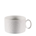 Чашка чайная с блюдцем 0,2л коллекции Barocco 92 Bianco бренда Rosenthal Versace
