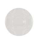 Чашка кофейная с блюдцем 0,23л коллекции Barocco 92 Bianco бренда Rosenthal Versace