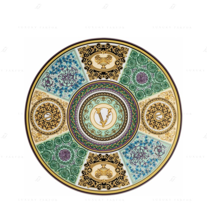 Тарелка подстановочная 33см коллекции Barocco Mosaic бренда Rosenthal Versace