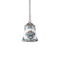 Фарфоровый колокольчик 7см коллекции Coupe Dieux Holiday бренда Rosenthal Versace