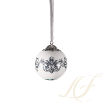 Фарфоровый шар 7,5см коллекции Coupe Dieux Holiday бренда Rosenthal Versace