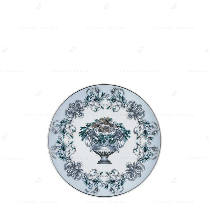 Тарелка десертная 17см коллекции Coupe Dieux Holiday бренда Rosenthal Versace