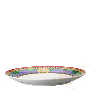 Тарелка закусочная 21см коллекции Jungle Animalier бренда Rosenthal Versace