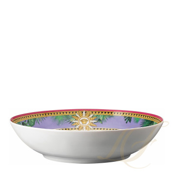 Тарелка суповая 22см коллекции Jungle Animalier бренда Rosenthal Versace