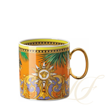 Чашка кофейная с блюдцем 0,23л коллекции Jungle Animalier бренда Rosenthal Versace
