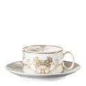 Чашка чайная с блюдцем 0,2л коллекции La Coupe des Dieux бренда Rosenthal Versace