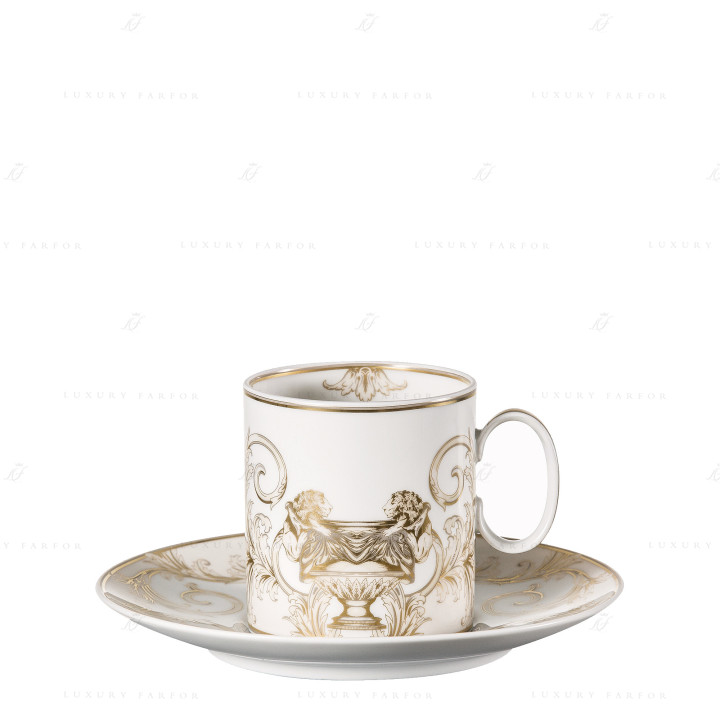 Чашка кофейная с блюдцем 0,23л коллекции La Coupe des Dieux бренда Rosenthal Versace