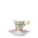 Чашка кофейная с блюдцем 0,18л коллекции Le Jardin de Versace бренда Rosenthal Versace