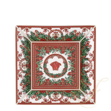 Чаша квадратная 28см коллекции Love Baroque Holiday бренда Rosenthal Versace