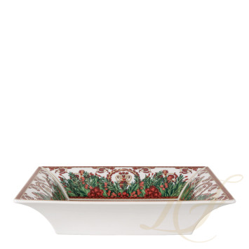 Чаша квадратная 28см коллекции Love Baroque Holiday бренда Rosenthal Versace