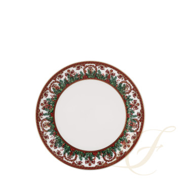 Тарелка закусочная 21см коллекции Love Baroque Holiday бренда Rosenthal Versace