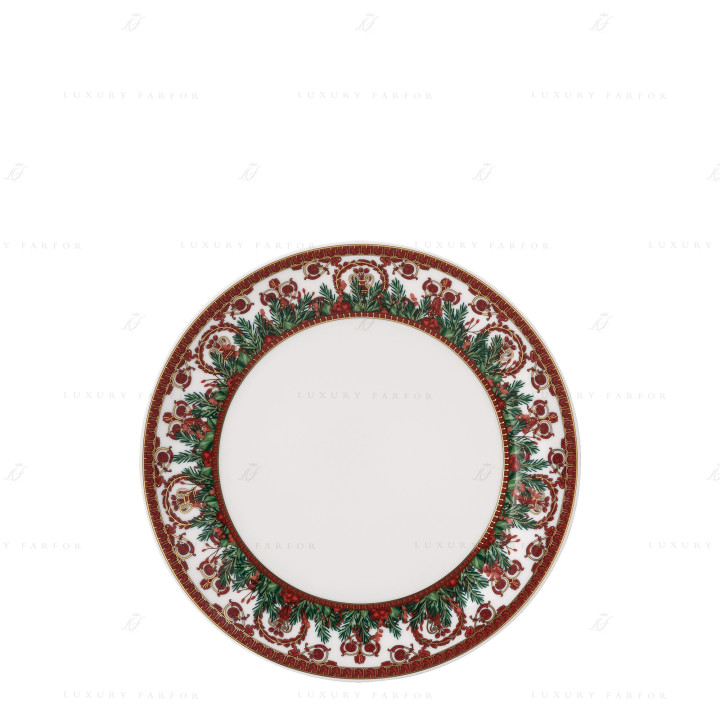 Тарелка закусочная 21см коллекции Love Baroque Holiday бренда Rosenthal Versace