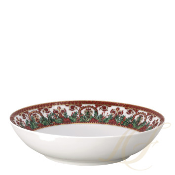 Тарелка суповая 22см коллекции Love Baroque Holiday бренда Rosenthal Versace