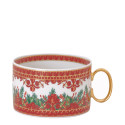 Чашка чайная с блюдцем 0,2л коллекции Love Baroque Holiday бренда Rosenthal Versace