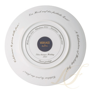 Тарелка рождественская 33см коллекции Love Baroque Holiday бренда Rosenthal Versace