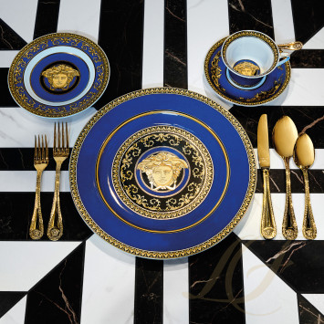 Коллекция Medusa blue бренда Rosenthal Versace