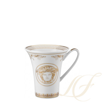 Чашка эспрессо с блюдцем 0,09л коллекции Medusa Gala бренда Rosenthal Versace