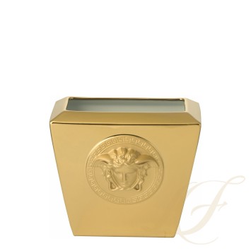 Ваза 18см коллекции Medusa gold бренда Rosenthal Versace