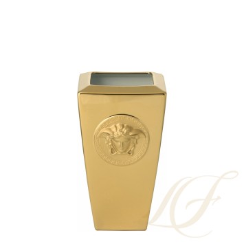 Ваза 24см коллекции Medusa gold бренда Rosenthal Versace