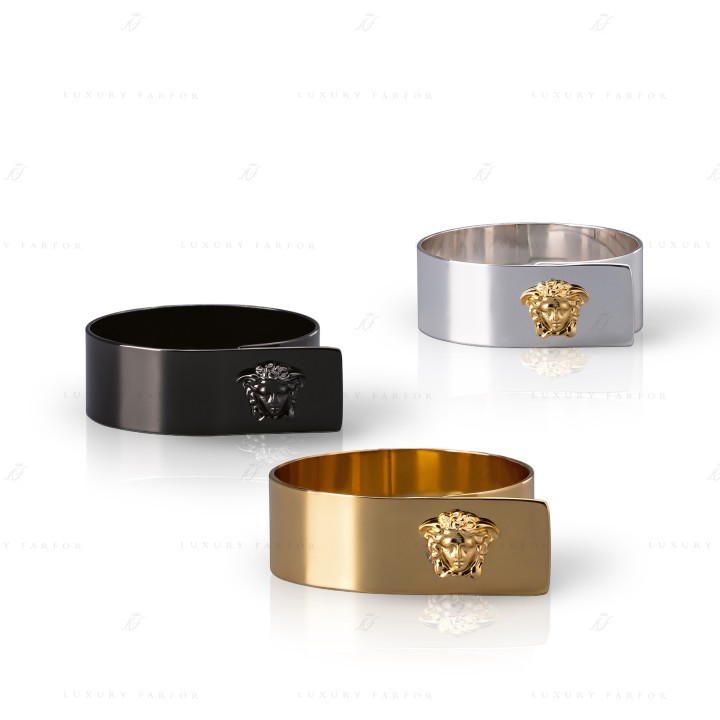 Коллекция Medusa Napkin Ring бренда Rosenthal Versace