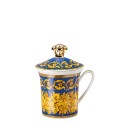 Кружка с крышкой 0,35л коллекции 2000 - Floralia Blue бренда Rosenthal Versace