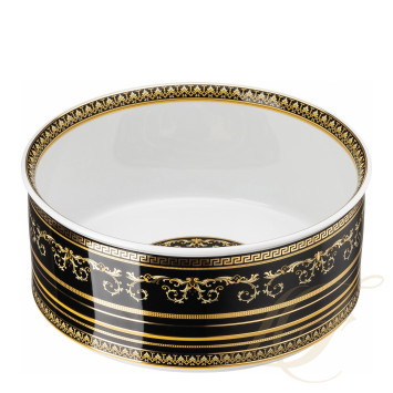 Салатник 22см коллекции Virtus Gala Black бренда Rosenthal Versace