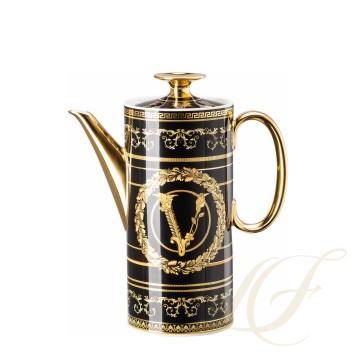 Кофейник 1,2л коллекции Virtus Gala Black бренда Rosenthal Versace