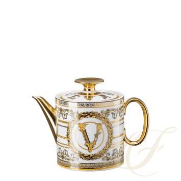 Чайник 0,9л коллекции Virtus Gala White бренда Rosenthal Versace