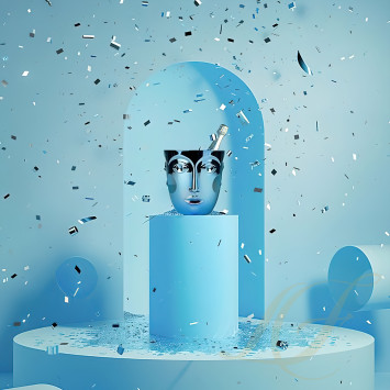 Охладитель для шампанского 25см коллекции Objects to a Muse бренда Sieger by Fürstenberg