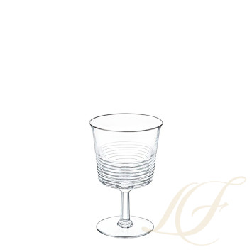 Бокал для воды 230мл коллекции Cadence Filet Platine бренда St. Louis