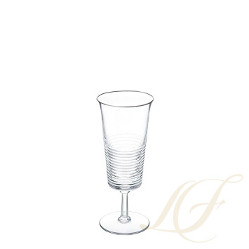 Флюте для шампанского 190мл коллекции Cadence Filet Platine бренда St. Louis