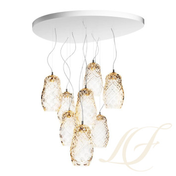 Подвесная лампа на 8 ламп 