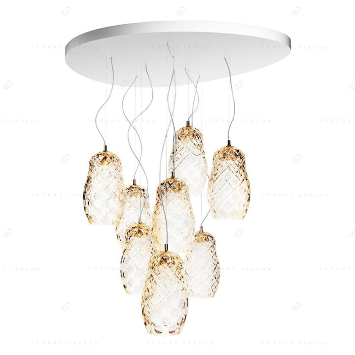 Подвесная лампа на 8 ламп 