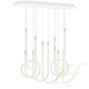 Люстра на 6 ламп 130 х 100см коллекции Torsade бренда St. Louis