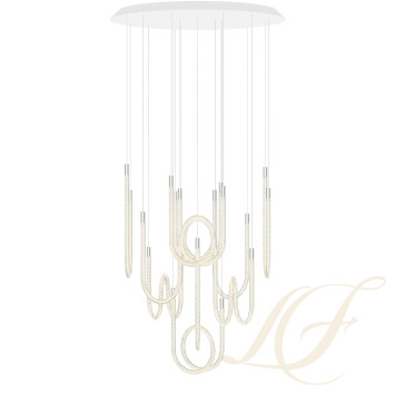 Люстра на 10 ламп 180 х 89см коллекции Torsade бренда St. Louis