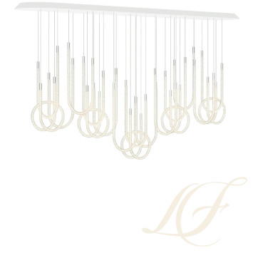 Люстра на 18 ламп 140 х 246см коллекции Torsade бренда St. Louis