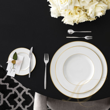 Тарелка десертная 16см  коллекции Anmut Gold бренда VB