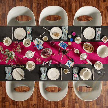 Чашка для завтрака с блюдцем 0,35л коллекции Cellini бренда VB