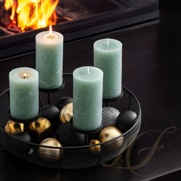 Подсвечник 36см коллекции Christmas Chic бренда VB