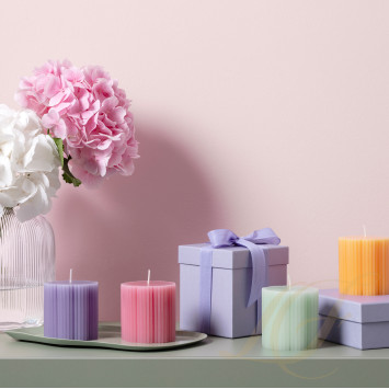 Свеча 7,5см коллекции Fleur 