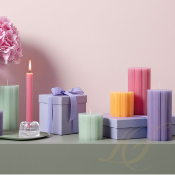 Свеча 15см коллекции Fleur 