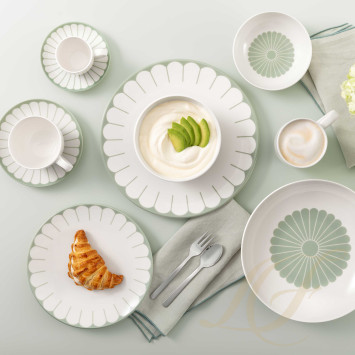 Блюдце для чашки эспрессо 12см коллекции Fleur 