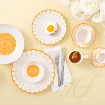 Блюдце для чашки эспрессо 12см коллекции Fleur 