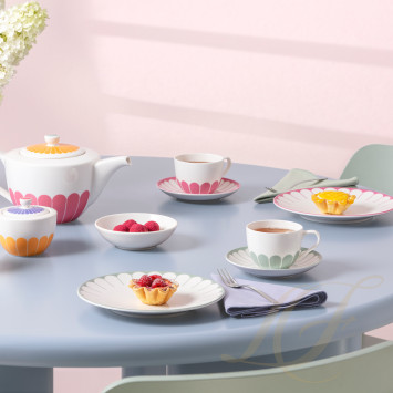 Блюдце для чашки для завтрака 17,4см коллекции Fleur 