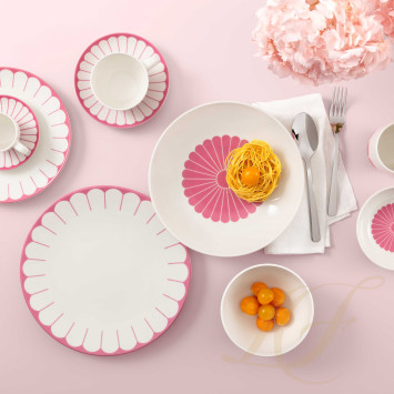 Блюдце для чашки кофейной 15см коллекции Fleur 