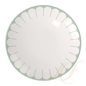 Тарелка закусочная 21см, 4шт. коллекции Fleur бренда VB